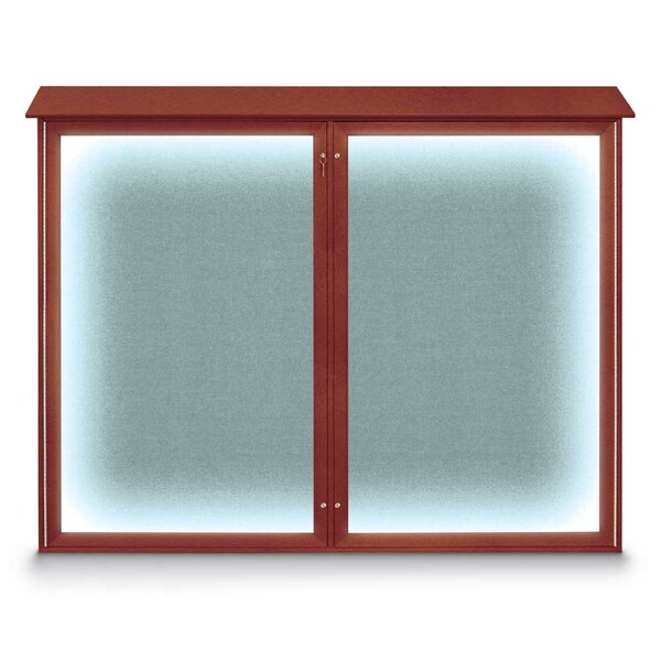 Triple Door Enclosed Indoor Letterboard